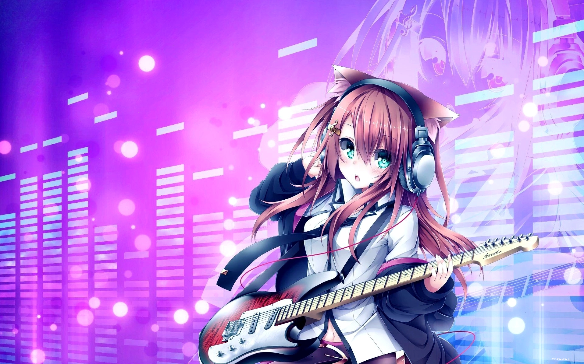 Wallpaper of The Week: Headphone Neko Girl