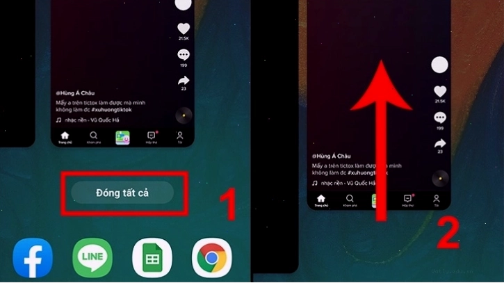 Tắt các ứng dụng chạy ngầm trên điện thoại Android