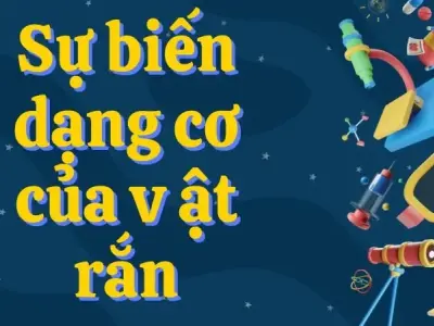 Tổng hợp lý thuyết và bài tập chi tiết về biến dạng cơ của vật rắn