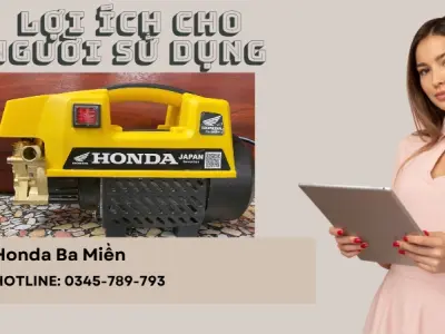 Nguyên lý hoạt động máy rửa xe Honda hiệu quả và bền bỉ
