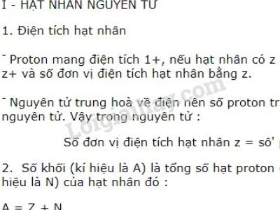 Điện tích hạt nhân kí hiệu là gì? Giải mã cấu tạo nguyên tử