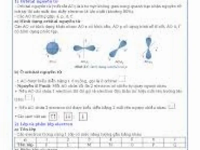 Mỗi Obitan Nguyên Tử Chứa Tối Đa Bao Nhiêu Electron?