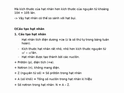 Số đơn vị điện tích hạt nhân là gì? Khám phá cấu trúc nguyên tử chi tiết