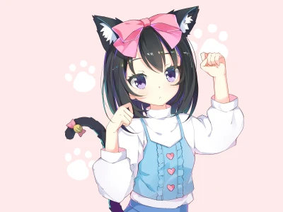 Thế Giới Dễ Thương Của Anime Cat Girl: Hình Nền và Nhân Vật Độc Đáo