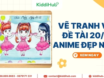 Vẽ Tranh Đề Tài 20/11 Đẹp Nhất Anime: Tuyển Tập Ý Tưởng Sáng Tạo 2026