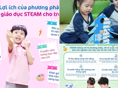 7 lợi ích của học steam đối với trẻ mầm non trong năm 2026